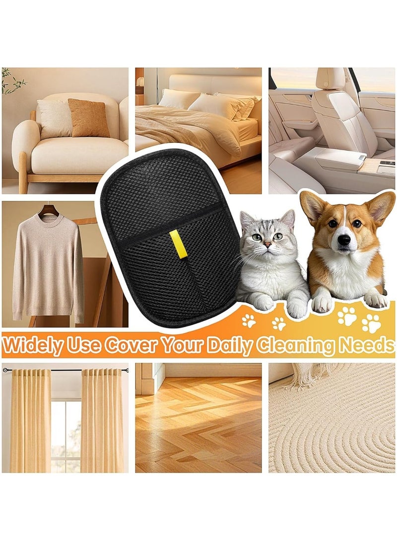 Pet hair removal glove for dogs and cats, reusable magic brush for pet hair, suitable for sofas, clothes, carpets and curtains (1 piece) - Image 4